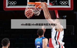 nba数据(nba数据查询官方网站)